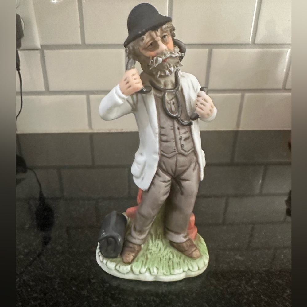Vintage doctor figurine